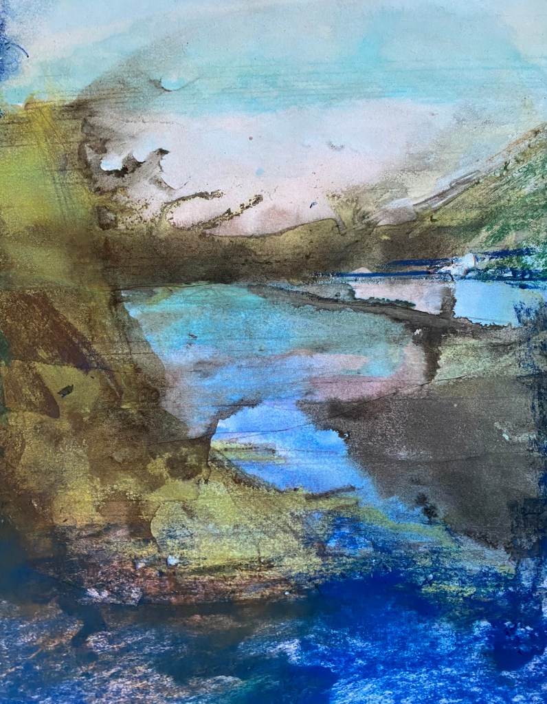 Solva Harbour, Pembrokeshire, Emma Bowen Artist, Landscape paintings
